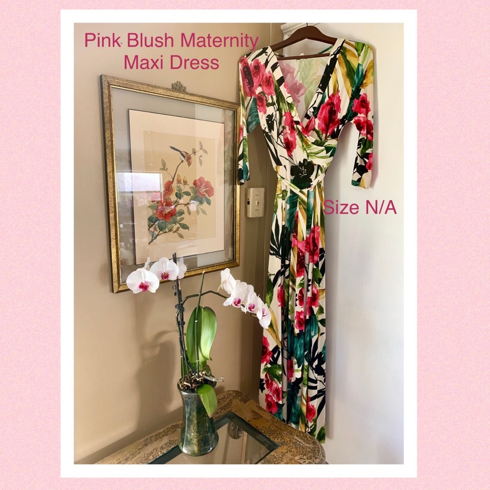 Pinkblush Maternity Maxi Dress